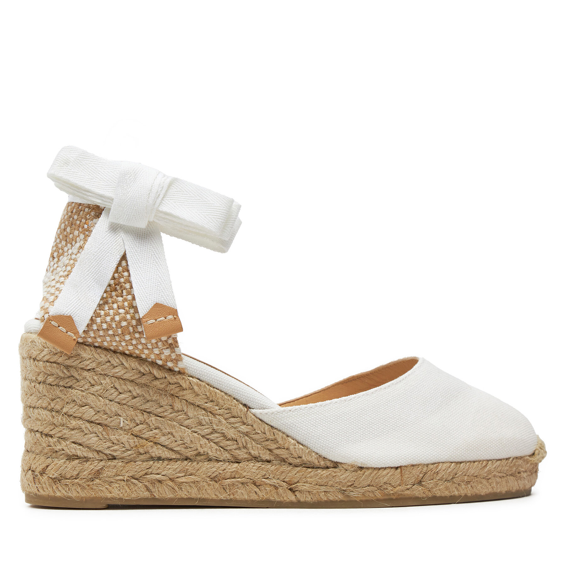 Espadrilles Castañer Carina/6/001 020964 Weiß von Castañer