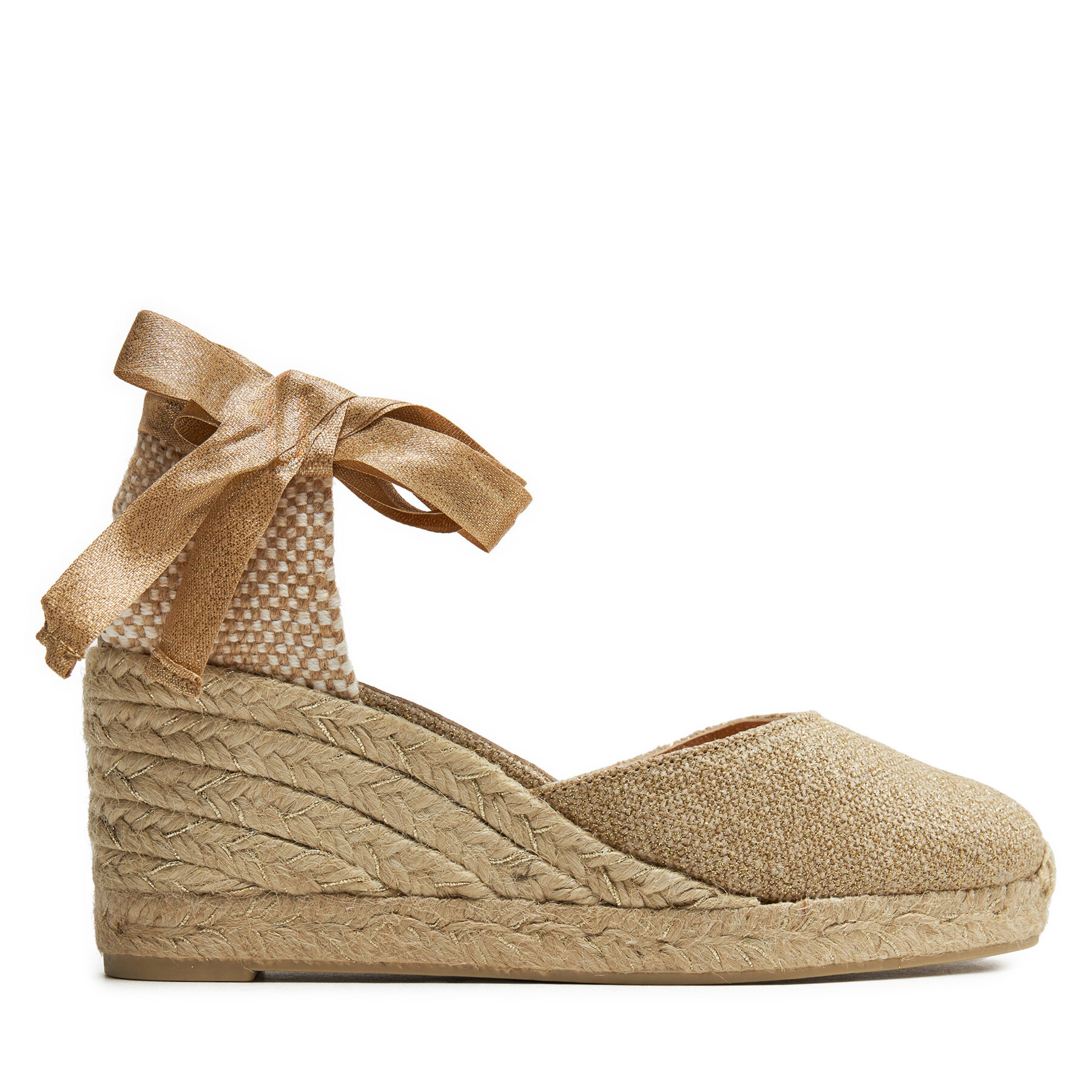 Espadrilles Castañer Carina/6/032 021769 Goldfarben von Castañer