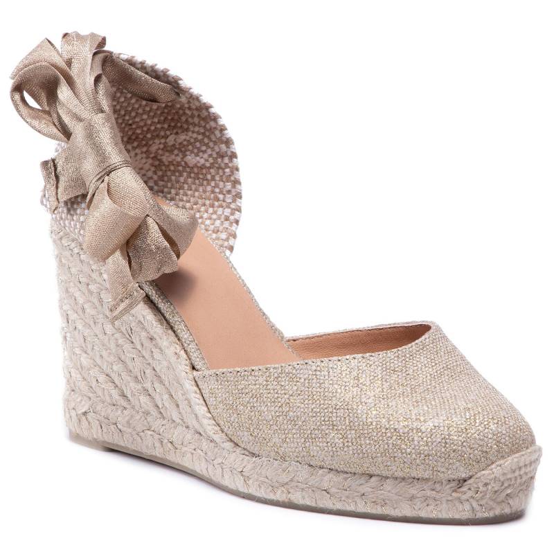 Espadrilles Castañer Carina/8/001 020962-3004 Goldfarben von Castañer