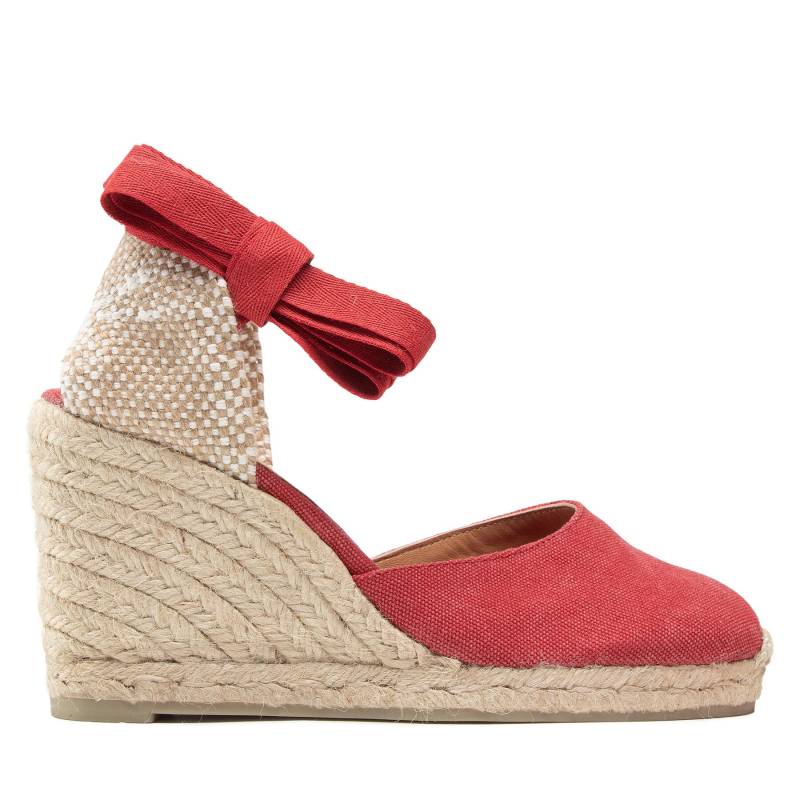 Espadrilles Castañer Carina/8/002 021642-604 Rot von Castañer