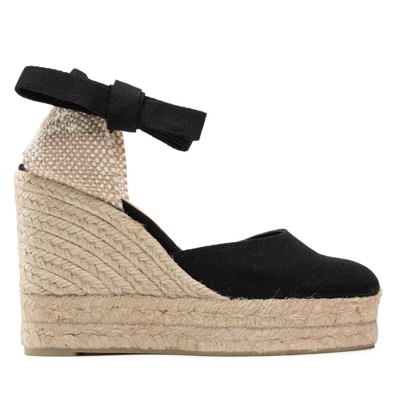 Espadrilles Castañer Carina/8ED/001 020961-100 Schwarz von Castañer