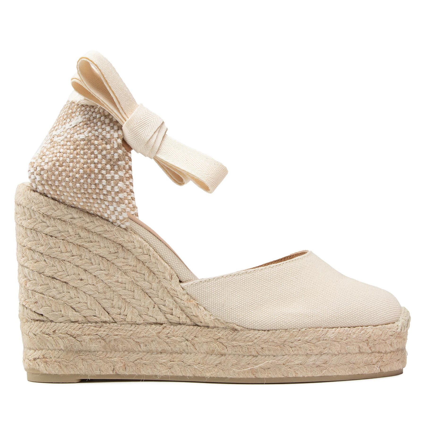 Espadrilles Castañer Carina/8ED/001 Beige von Castañer