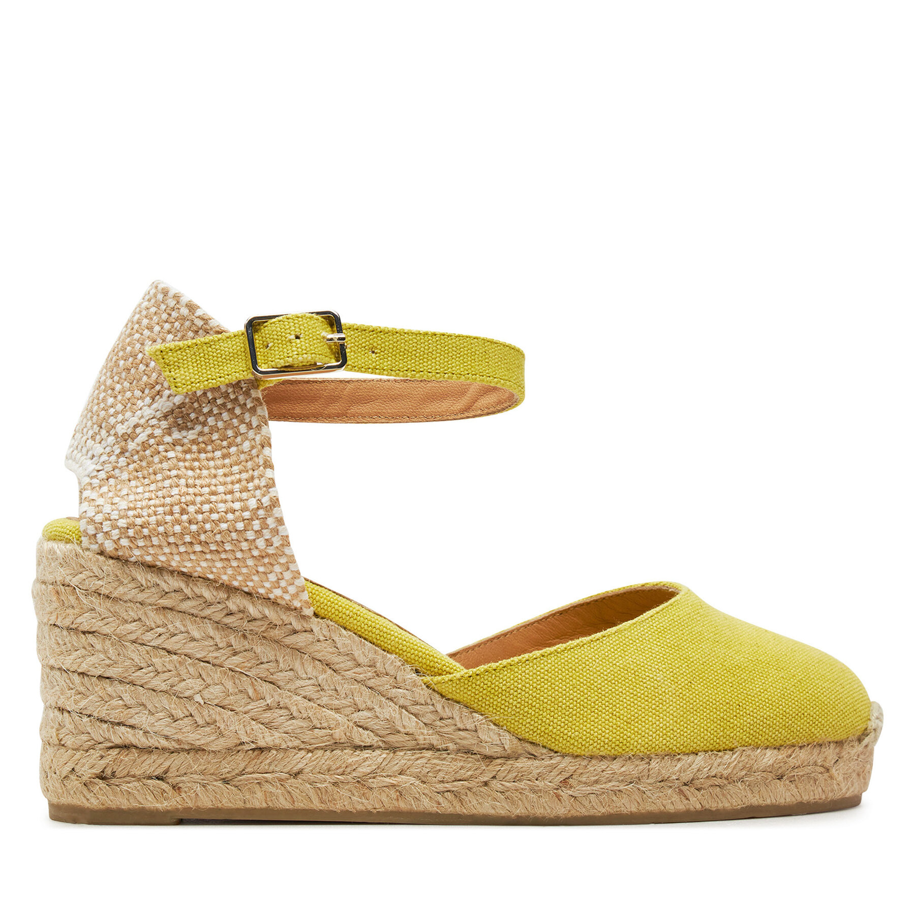 Espadrilles Castañer Carol/6/002 021655 Gelb Espadrilles Castañer Carol/6/002 021655 Gelb von Castañer