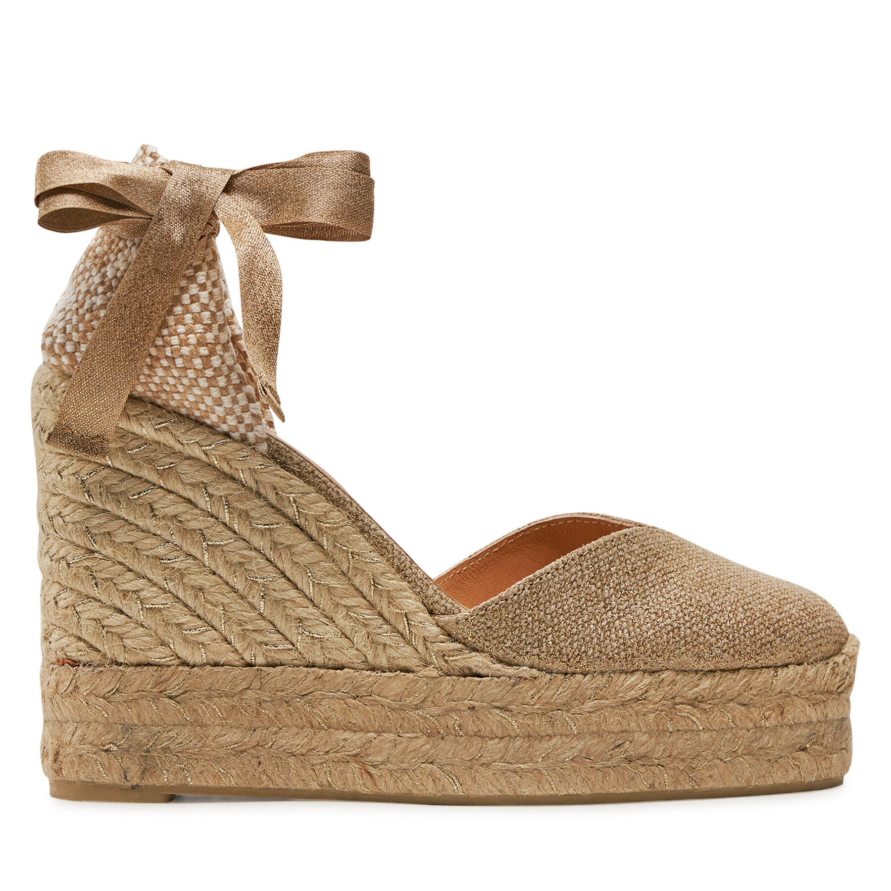 Espadrilles Castañer Chiara/8Ed/032 023196 Goldfarben Espadrilles Castañer Chiara/8Ed/032 023196 Goldfarben von Castañer