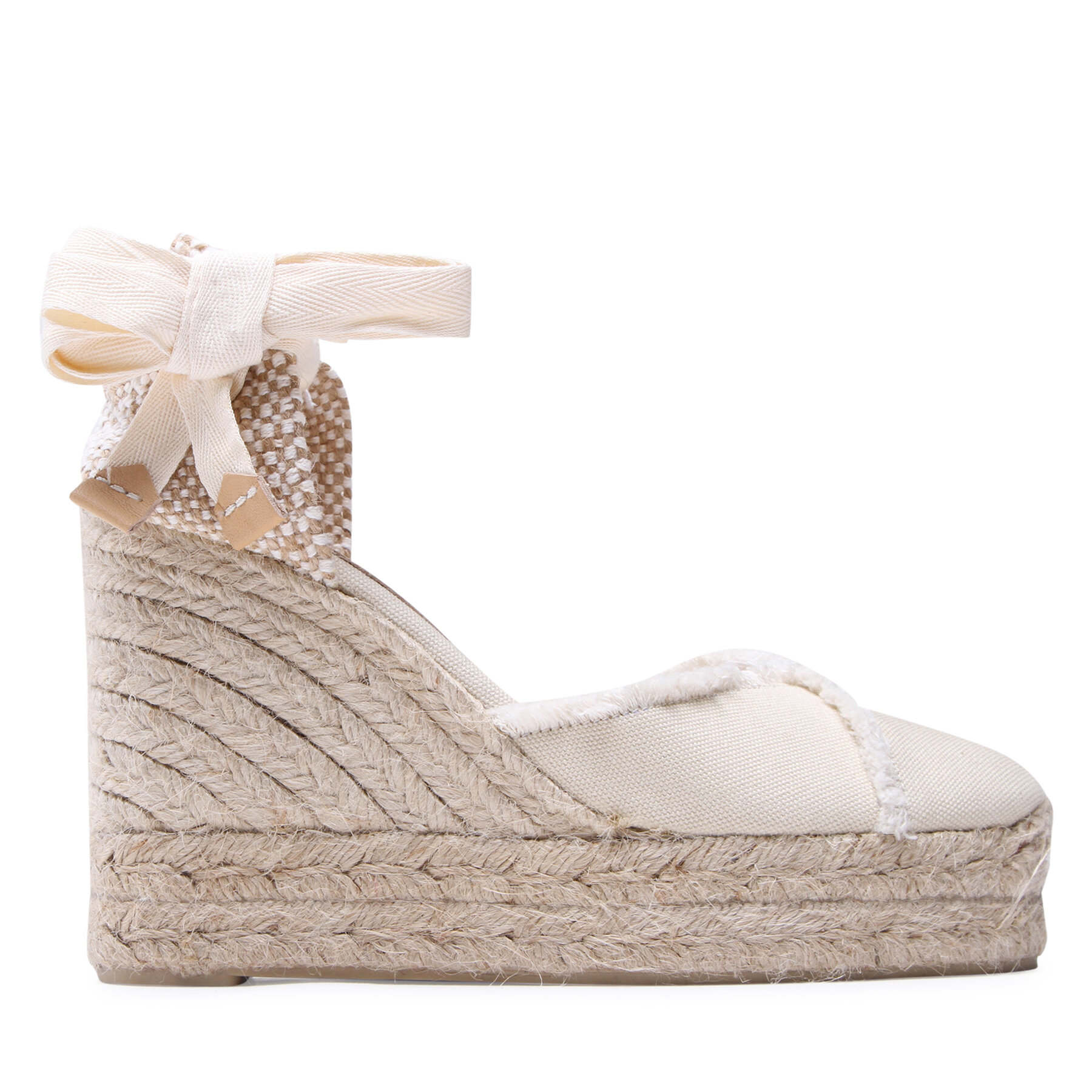 Espadrilles Castañer Clarina/8ed/001 022997-203 Weiß von Castañer