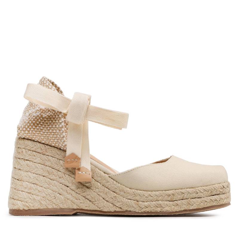 Espadrilles Castañer Tina Jute/001 023071-203 Weiß von Castañer