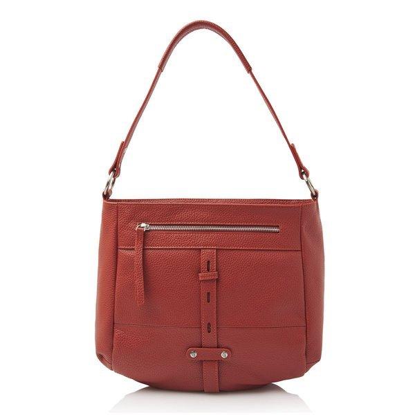 Castelijn & Beerens - Gesso Schultertasche Medium Rot, für Damen, One Size von Castelijn & Beerens