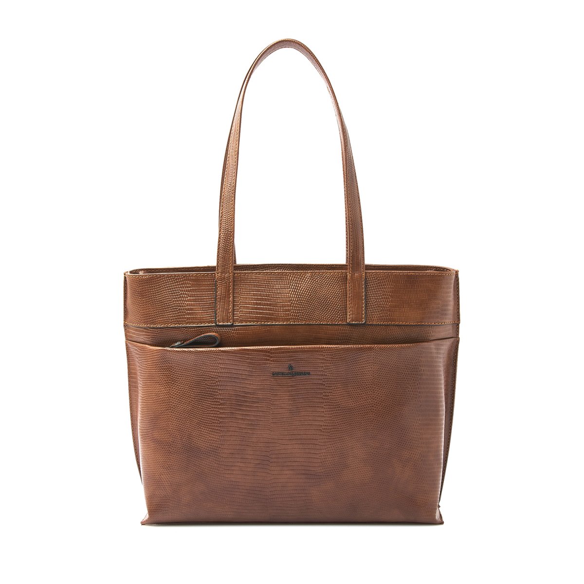 Eline Schultertasche 15,6" RFID in Cognac von Castelijn & Beerens