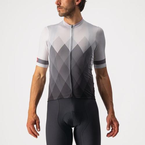 Castelli A Tutta Jersey - Silver Gray/Dark Gray (Grösse: 2XL) von Castelli