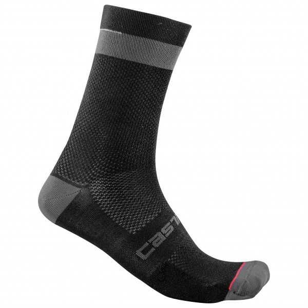 Castelli - Alpha 18 Sock - Velosocken Gr L/XL schwarz von Castelli