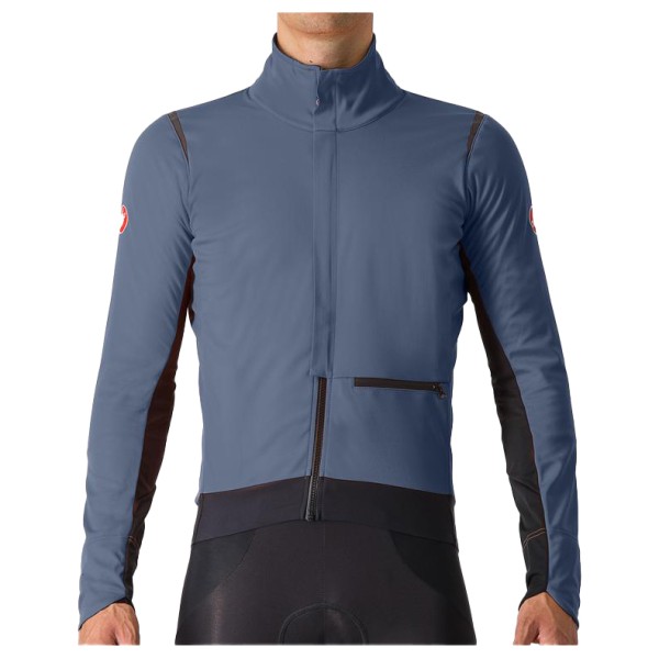 Castelli - Alpha Doppio Ros Jacket - Velojacke Gr 3XL blau von Castelli