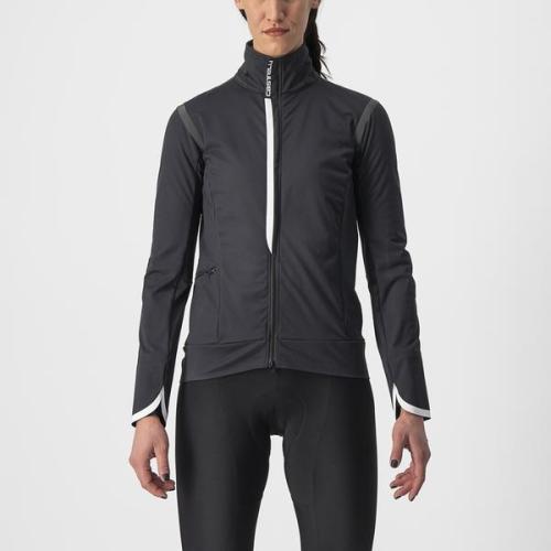 Castelli Alpha Ultimate Insulated W Jacket - Light Black/White (Grösse: XL) von Castelli