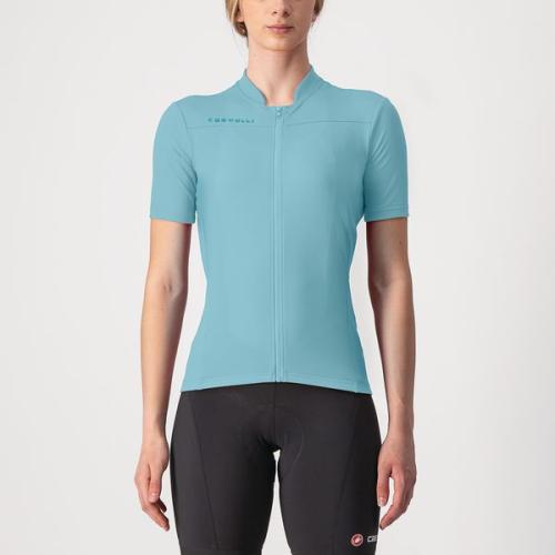 Castelli Anima 3 Jersey - Light Acqua/Aruba Blue (Grösse: M) von Castelli