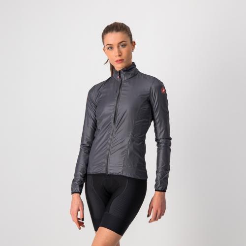 Castelli Aria Shell W Jacket - Dark Gray (Grösse: M) von Castelli