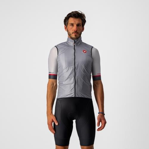 Castelli Aria Vest - Silver Gray (Grösse: M) von Castelli