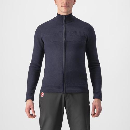 Castelli Armando Sweater - Savile Blue (Grösse: M) von Castelli