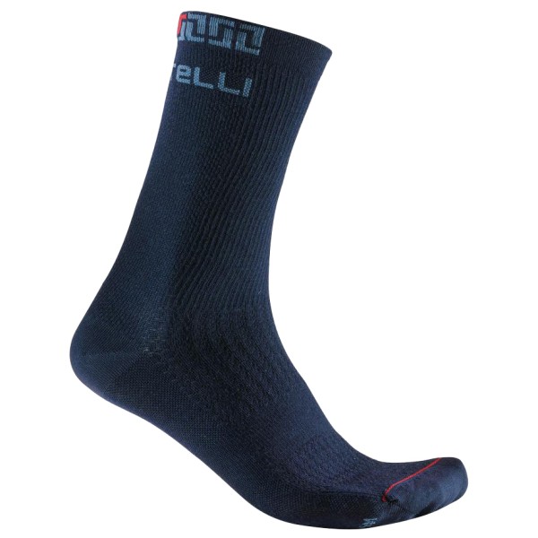 Castelli - Bandito Merino 18 Sock - Velosocken Gr L/XL;S/M;XXL blau;schwarz von Castelli