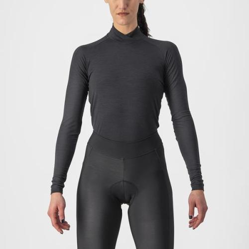 Castelli Bandito Wool W LS Baselayer - Black (Grösse: L) von Castelli