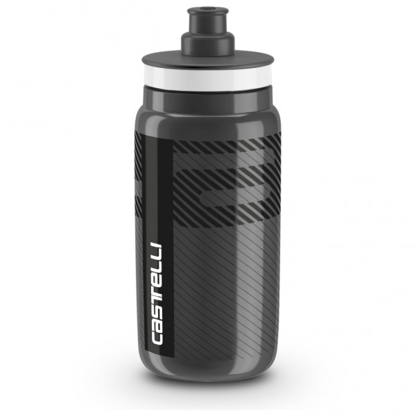 Castelli - Castelli Water Bottle - Bidon Gr 550 ml grau von Castelli