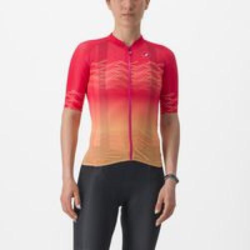 Castelli Climber's 2.0 W Jersey - Hibiscus/Soft Orange (Grösse: XL) von Castelli