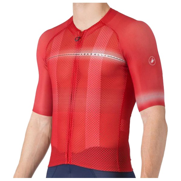 Castelli - Climber's A/C Jersey - Velotrikot Gr L rot von Castelli