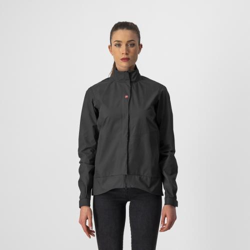 Castelli Commuter W Reflex Jacket - Light Black (Grösse: M) von Castelli