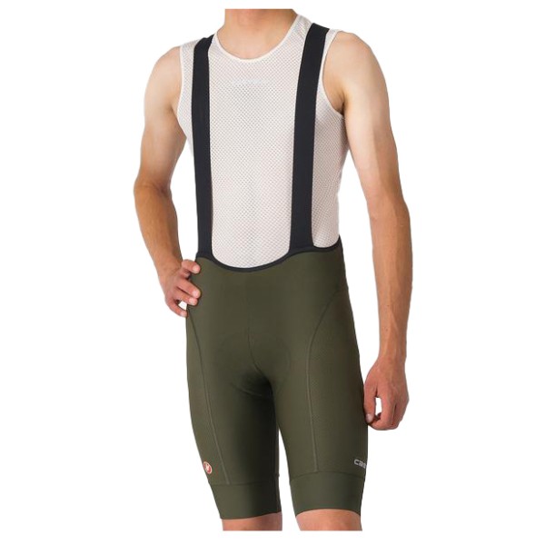 Castelli - Competizione 2 Bibshort - Velohose Gr L oliv von Castelli