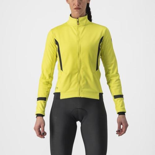 Castelli Dinamica 2 Jacket - Brilliant Yellow/Dark Gray Reflex (Grösse: L) von Castelli