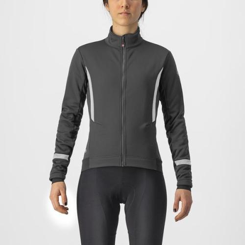 Castelli Dinamica 2 Jacket - Light Black/White Reflex (Grösse: XL) von Castelli