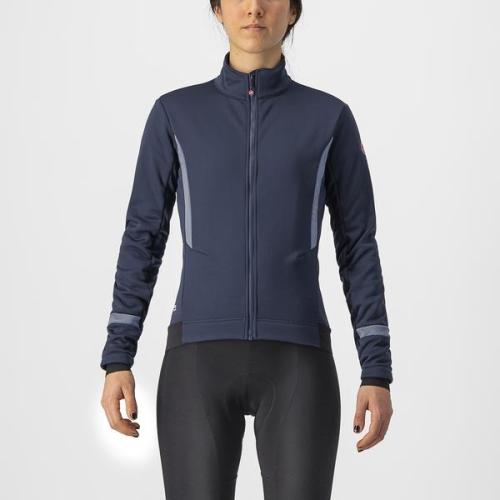Castelli Dinamica 2 Jacket - Savile Blue/Silver Reflex (Grösse: L) von Castelli