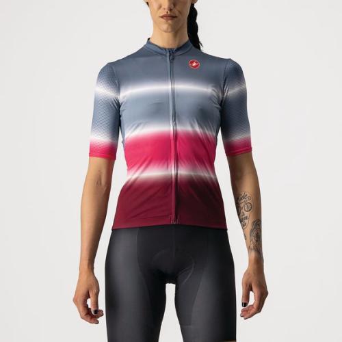 Castelli Dolce Jersey - Light Steel Blue/Bordeaux (Grösse: L) von Castelli