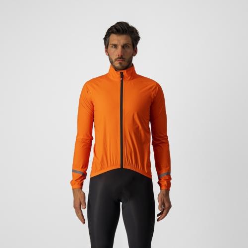 Castelli Emergency 2 Rain Jacket - Brilliant Orange (Grösse: 2XL) von Castelli