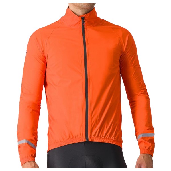 Castelli - Emergency 2 Rain Jacket - Velojacke Gr 3XL orange von Castelli