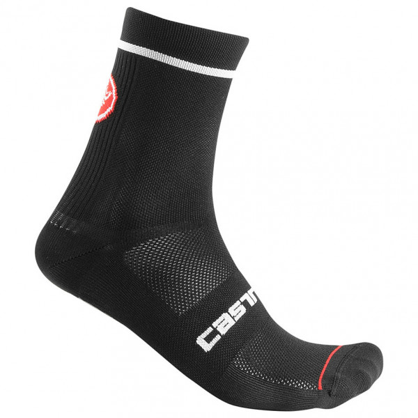 Castelli - Entrata 9 Sock - Velosocken Gr L/XL schwarz von Castelli