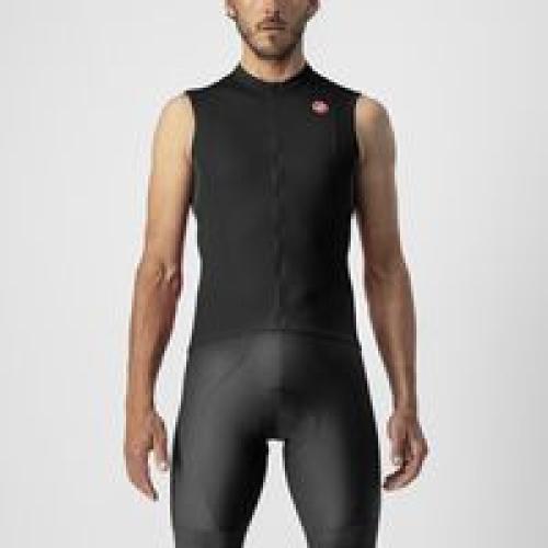 Castelli Entrata VI Sleeveless - Light Black/Dark Gray-Ivory (Grösse: M) von Castelli