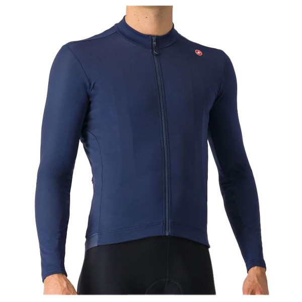 Castelli - Espresso Thermal Jersey - Velotrikot Gr 3XL;L;M;XL;XXL blau;grau von Castelli