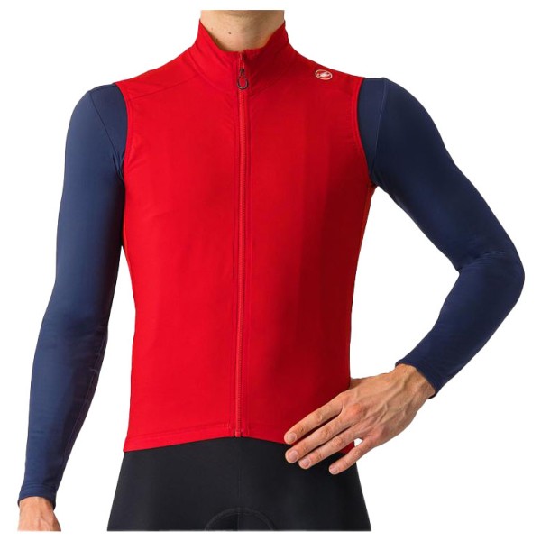 Castelli - Espresso Vest - Velogilet Gr 3XL;L;M;S;XL;XXL blau;rot von Castelli