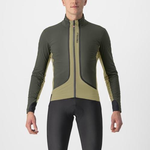 Castelli Flight Jacket Air - Green Tea/Military Green-Black (Grösse: S) von Castelli