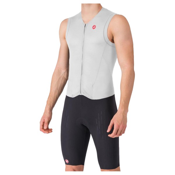 Castelli - Free Sanremo Tri Suit Sleeveless - Veloeinteiler Gr M grau von Castelli