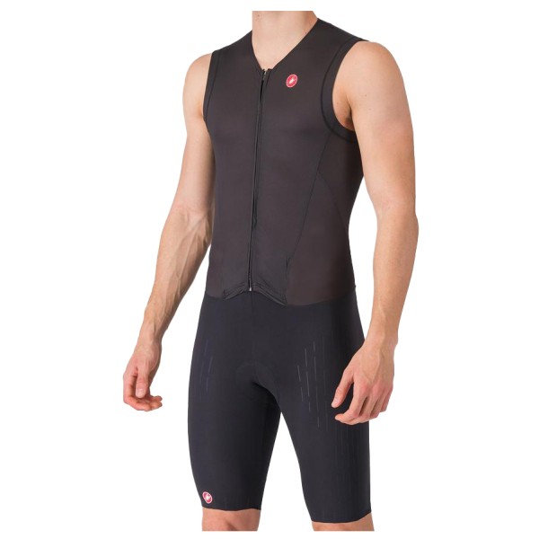 Castelli - Free Sanremo Tri Suit Sleeveless - Veloeinteiler Gr S grau von Castelli