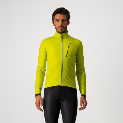 Castelli Go Jacket - Chartrouse/Dark Gray (Grösse: M) von Castelli