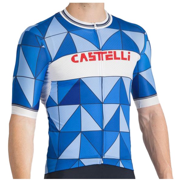 Castelli - Heritage Jersey - Velotrikot Gr L blau von Castelli