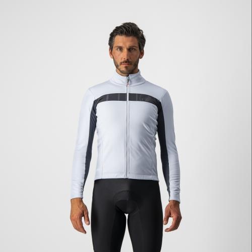 Castelli Mortirolo VI Jacket - Silver Gray/Dark Gray (Grösse: 2XL) von Castelli