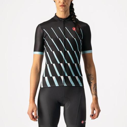 Castelli Pendio Jersey - Light Black/Sky Light-White (Grösse: L) von Castelli