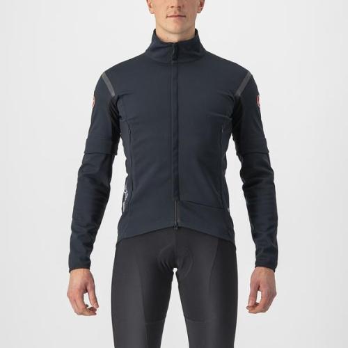 Castelli Perfetto RoS 2 Convertible Jacket - Light Black/Black Reflex (Grösse: 2XL) von Castelli