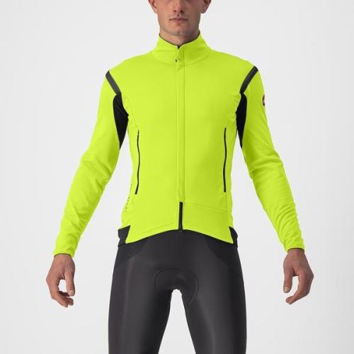 Castelli Perfetto RoS 2 Jacket - Electric Lime/Dark Gray (Grösse: XS) von Castelli