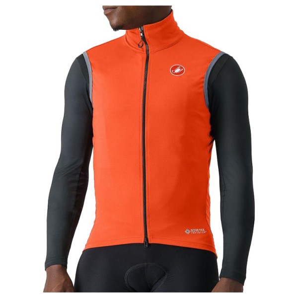 Castelli - Perfetto RoS 2 Vest - Velogilet Gr 3XL rot von Castelli