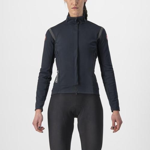 Castelli Perfetto RoS 2 W Jacket - Light Black/Black (Grösse: L) von Castelli