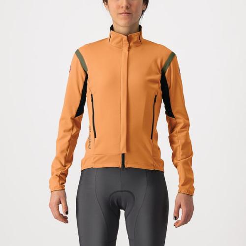 Castelli Perfetto RoS 2 W Jacket - Melon/Military Green (Grösse: L) von Castelli