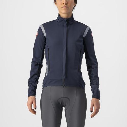 Castelli Perfetto RoS 2 W Jacket - Savile Blue/Silver Reflex (Grösse: XL) von Castelli